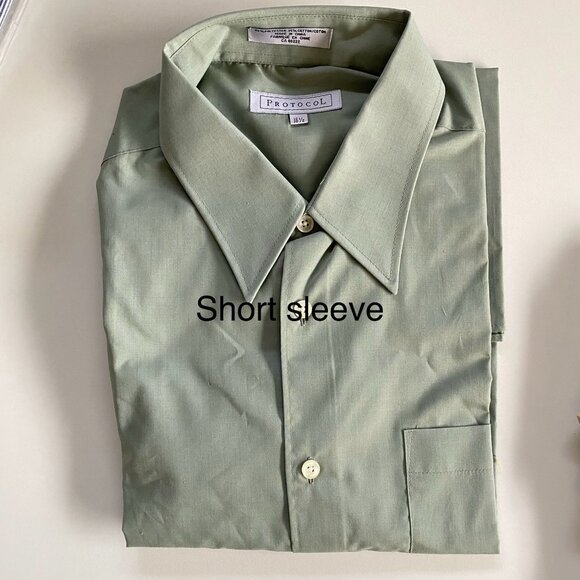 6 New Deadstock Men's Vintage Shirts Bundle 16.5/17 - Picture 10 of 14